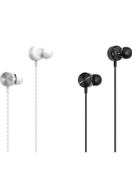 Earbuds 102 3.5 mm Kablolu Kulak Içi Kulaklık Mikrofonlu Kumandalı