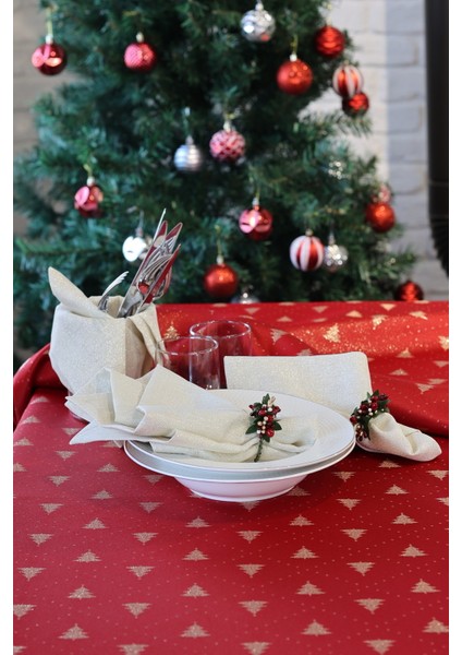 Jakarlı Yılbaşı Masa Örtüsü -234 modelleri