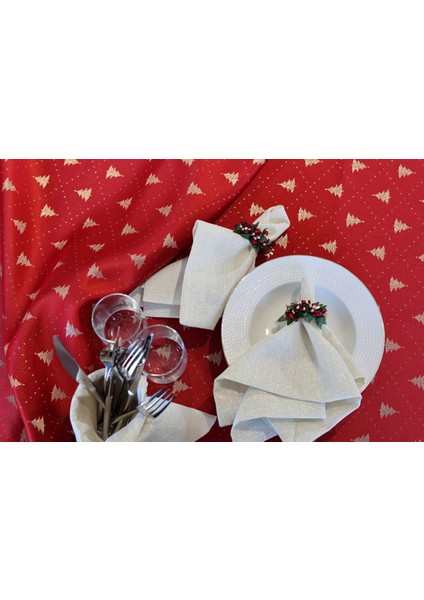 Jakarlı Yılbaşı Masa Örtüsü -234 fırsatları