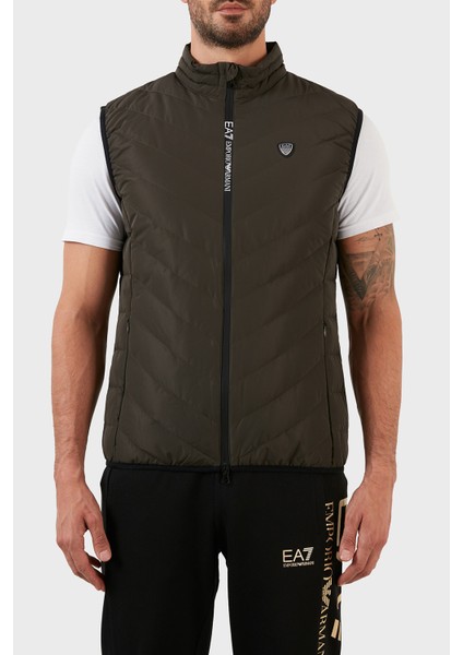 Regular Fit Cepli Ördek ve Kuş Tüyü Dolgulu Dik Yaka Yelek Erkek Yelek 8NPQ03 PNE1Z 1866