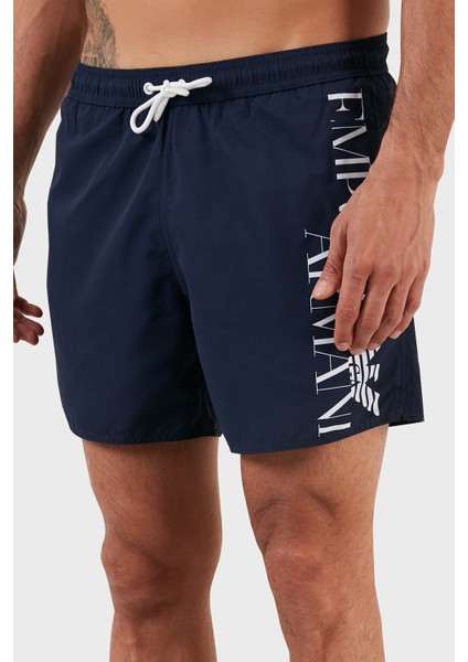 Logolu Deniz Şortu Regular Fit Belden Bağlamalı Mayo Short Erkek Mayo Short S 211740 2R424 95135 modelleri