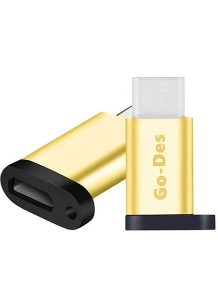 Go Des GD-CT10 Micro To Type-C Çevirici Adaptör Anahtarlık