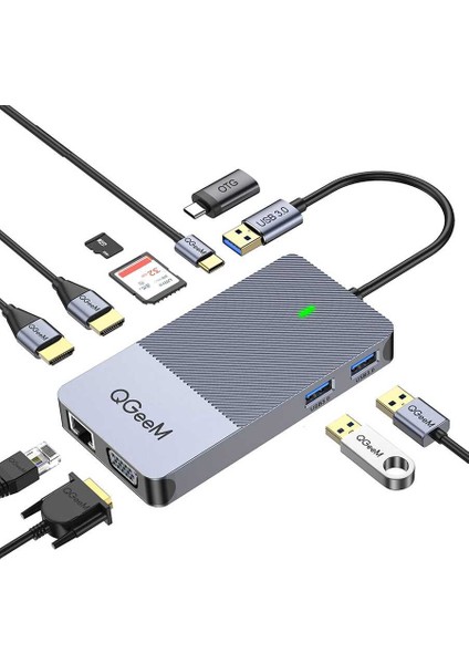 QG-D3908 USB Hub