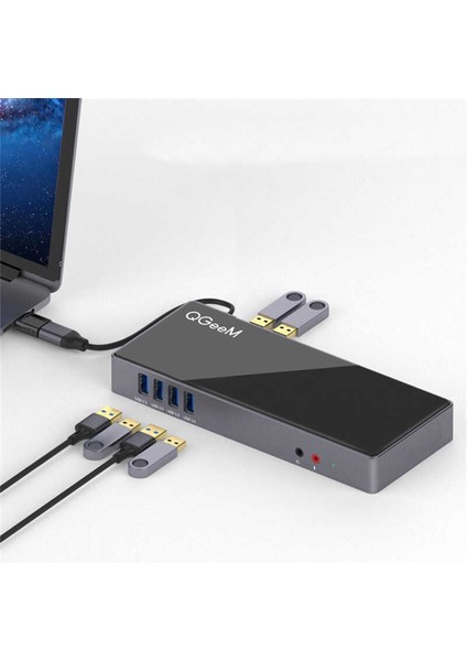 Qgeem QG-D6901 Type-C USB Hub