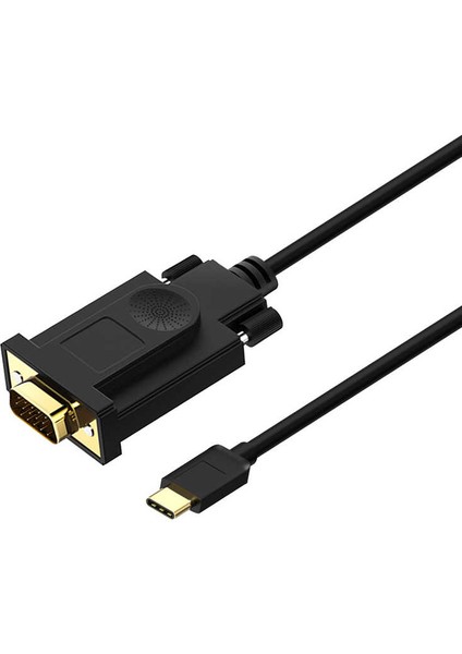 Qgeem QG-UA17 Type-C To VGA Kablo 1.2m