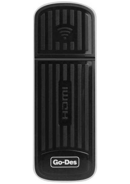 Go Des GD-DM566 Kablosuz HDMI Görüntü Aktarıcı Wireless 2.4ghz W-Fi Bağlantı