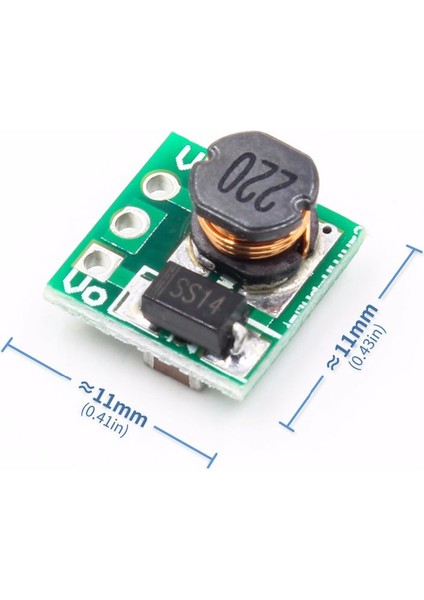 Roba 3.3V Boost Voltaj Yükseltici Modül 0.8-3.3 V Max 500MA
