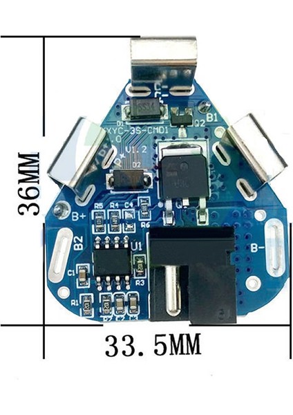 Roba 3s 8A 12V Lityum Batarya Bms Koruma Kartı 18650 Lipo Li-On Pil