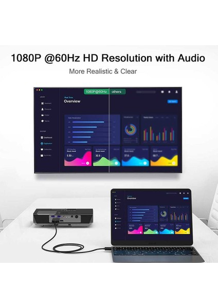 Qgeem QG-HD28 DVI To Display Port Kablo 183 cm 1080P Full Hd 60Hz Görüntü Aktarım Kablosu