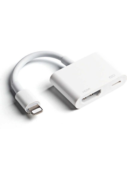 Go Des GD-7565 Lightning HDMI Tv ve Şarj Dönüştürücü Adaptör 1080P Full Hd