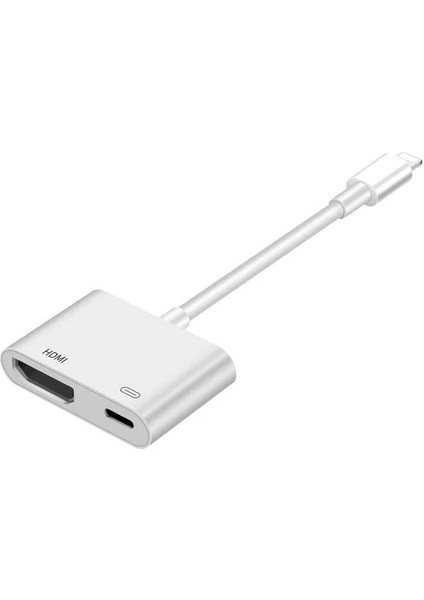 Go Des GD-7565 Lightning HDMI Tv ve Şarj Dönüştürücü Adaptör 1080P Full Hd