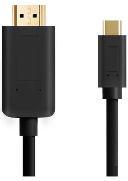 QG-UA11 Type-C To HDMI 4K Kablo 3 Metre - Hdcp Özelliği - 10 Gbps Görüntü Aktarım Kablosu