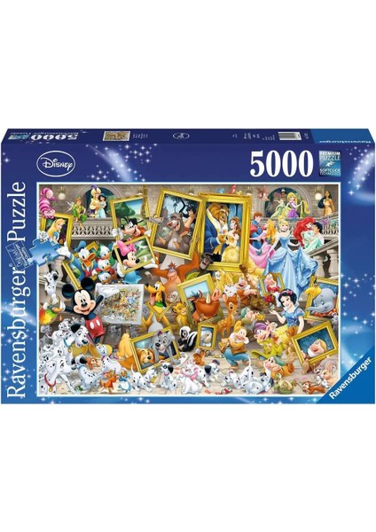 Disney Mickey Artist 5000 Parça Puzzle