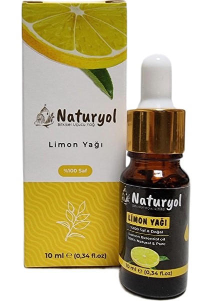 Limon Yağı Yüzde 100 Doğal 10 ml