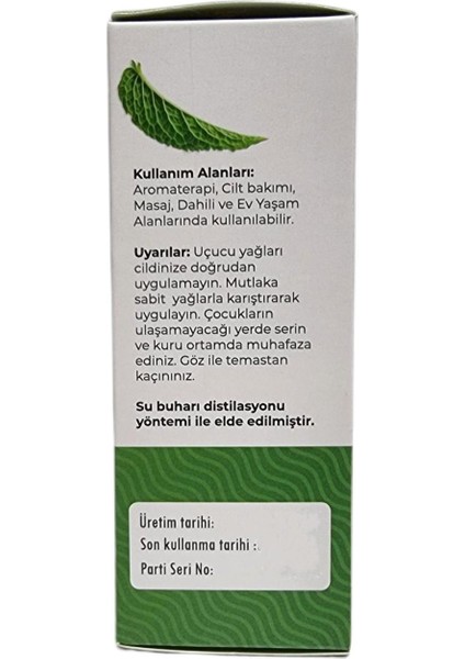 Nane Yağı Yüzde 100 Doğal 10 ml