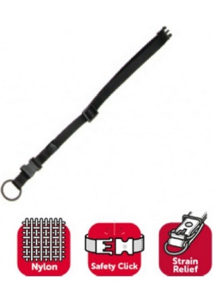 Karlıe Kilitli Boyun Tasması Xs 20-35 cm Siyah