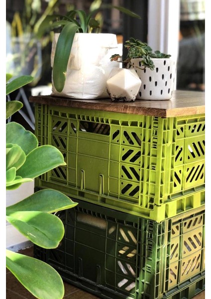 Aykasa 604022 Maxibox Olive Katlanabilir Kasa indirimleri