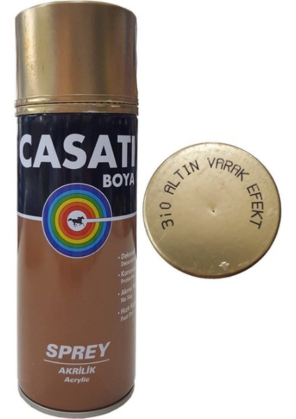 Sprey Metalik Altın Varak S310 400 ml