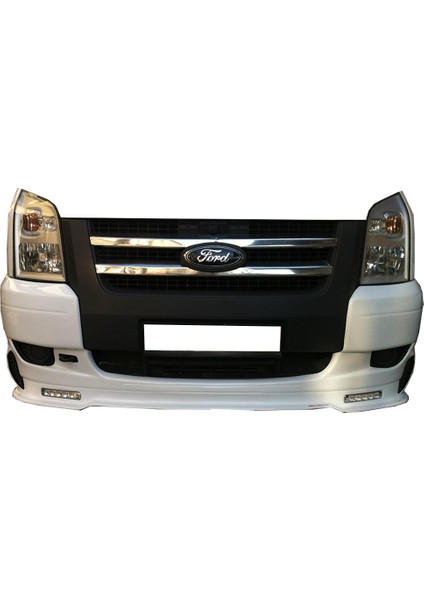 (Boyasız) Ford Transit Panjursuz Ledli Ön Tampon Geçme 2007-2013 Arasına Uyumludur