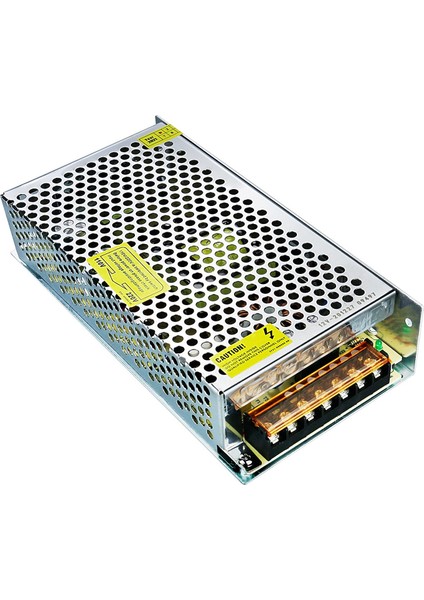ZR-150-15 12V 15A Adaptör 12 Volt 15 Amper Switch Mode Metal Kasa Adaptör