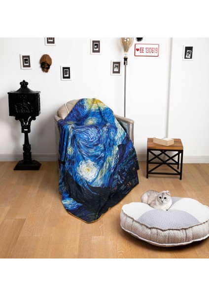 Sttary Night- Yıldızlı Geceler Polar Tv Battaniyesi fiyatları