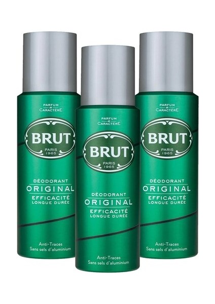Orijinal 3*200 ml Erkek Sprey Deodorant