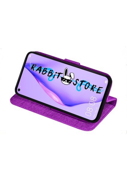 Rabbit Store Samsung G532 Kılıf Kumaş Cüzdan Kılıf Kapaklı Kılıf