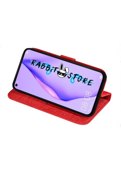 Samsung S10E Kılıf Kumaş Cüzdan Kılıf Kapaklı Kılıf