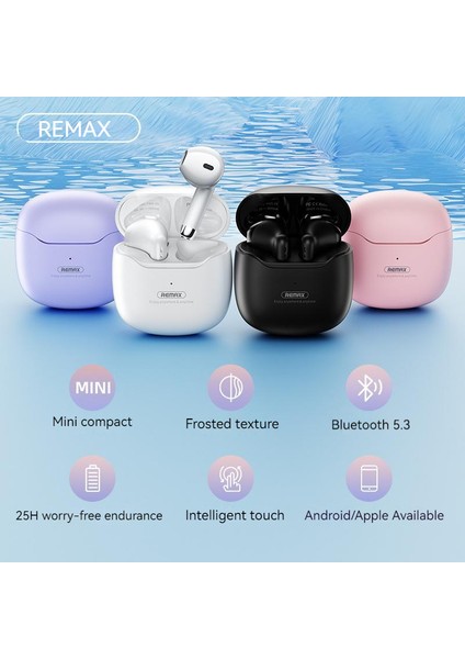 Remax Tws Mini Kablosuz Bluetooth Kulaklık Stereo Oyun Kulaklığı (Yurt Dışından)