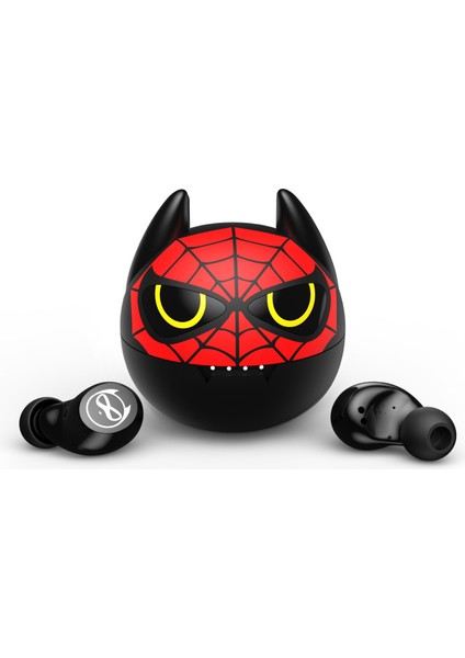 Batman Çizgi Film Uzun Pil Ömrü Yüksek Ses Kalitesi Oyun Kablosuz Bluetooth Kulaklık (Yurt Dışından)