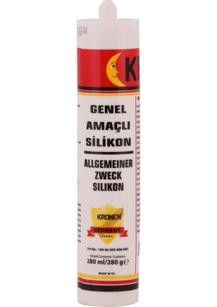 Genel Amaçlı Silikon (Şeffaf 1 koli x 30 adet - FİYAT 1 KOLİ FİYATIDIR.)