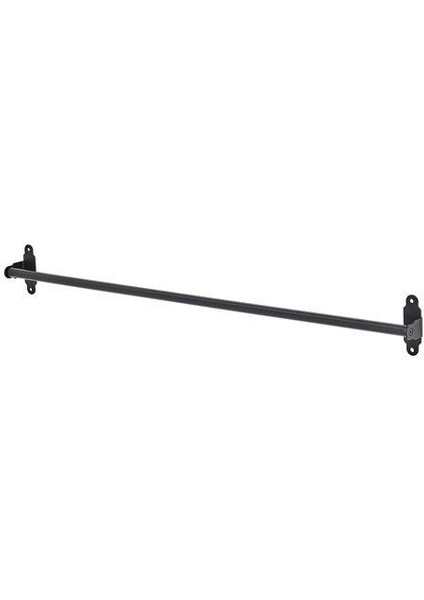 Siyah Mutfak Rayı Siyah Renk 60 cm Meridyendukkan Mutfak Askılık Rayı Mutfak Dekorasyonu Metal