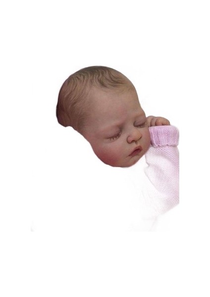 Yenidoğan Oyuncak Bebek Yapım Kiti 50cm - Pembe (Yurt Dışından)