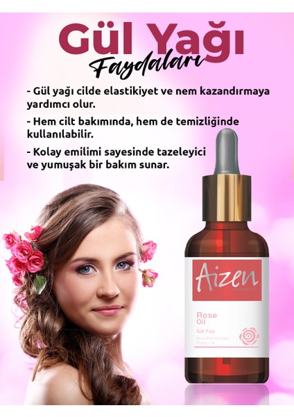 Nemlendirici ve Tazeleyici Gül Yağı Rose Oil Serum 20 ml modelleri