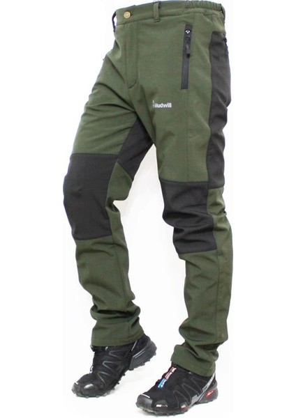 Mudwıll Softshell Yeşil Dizsiyah Pant 600200