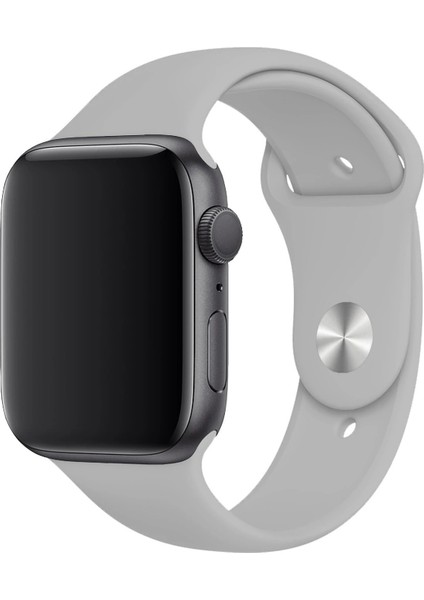 Apple Watch Uyumlu 3 4 5 6 7 8 Se Delikli 38 40 41MM Kordon Kayış Bileklik Klasik Silikon modelleri