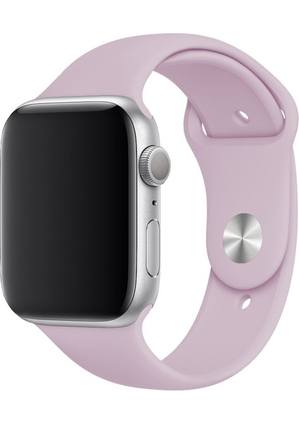 Apple Watch Uyumlu 3 4 5 6 7 8 Se Delikli 42 44 45MM Kordon Kayış Bileklik Klasik Silikon fırsatları