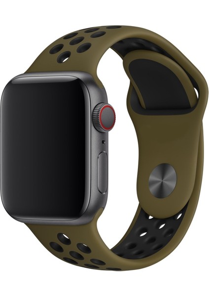 Apple Watch Uyumlu Delikli 42-44-45 mm Bileklik Spor Band Delikli Kordon T500 Dt T700S fiyatları