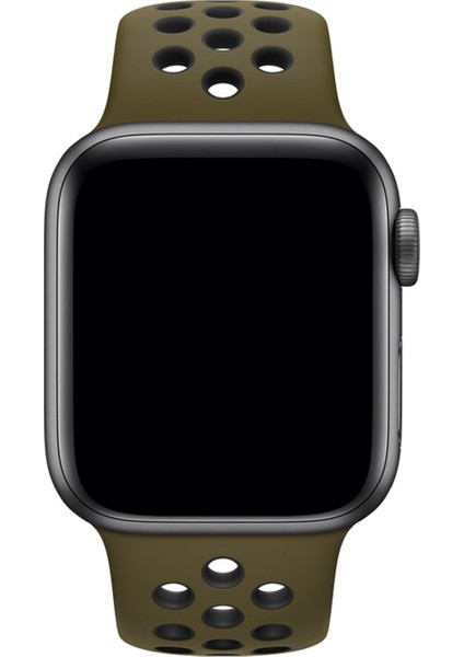 Apple Watch Uyumlu Delikli 42-44-45 mm Bileklik Spor Band Delikli Kordon T500 Dt T700S modelleri