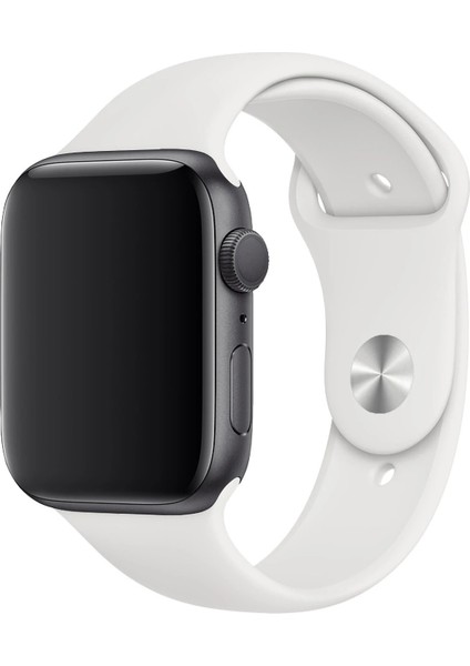 Apple Watch Uyumlu 3 4 5 6 7 8 Se Delikli 42 44 45MM Spor Slikon Kordon Kayış Bileklik fiyatları