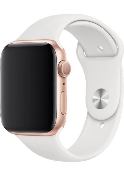 Apple Watch Uyumlu 3 4 5 6 7 8 Se Delikli 42 44 45MM Spor Slikon Kordon Kayış Bileklik indirimleri