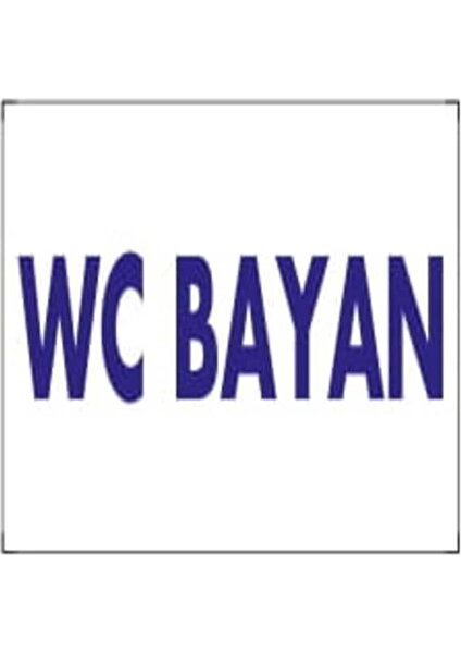 Wc Bayan Uyarı İkaz Levhası