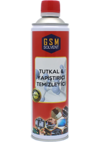 GSM Solvent Tutkal & Yapıştırıcı Temizleyici 600 ml