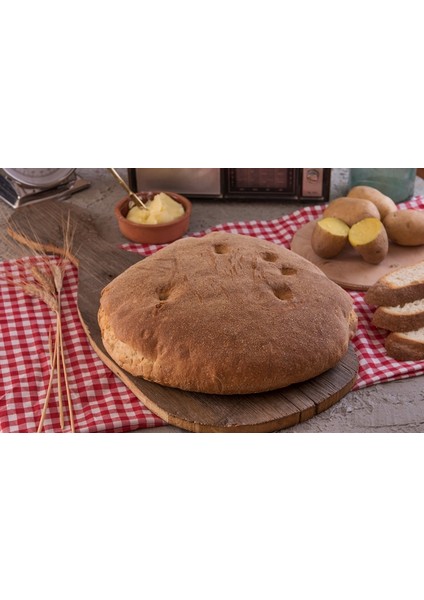 Ekşi Mayalı Patatesli Köy Ekmeği 1,6 kg
