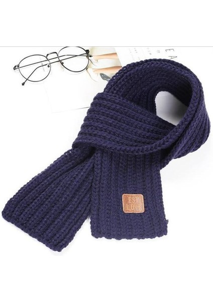 Eşarp Kulaklıklar Yün Örme Atkı