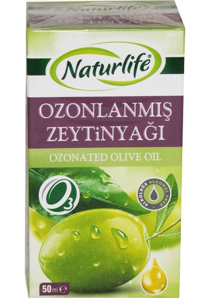 Naturlife Ozonlanmış Zeytinyağı 50 ml