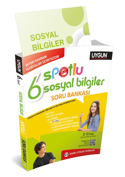 6. Sınıf Sosyal Bilgiler Yeni Baskı Spotlu Soru Bankası