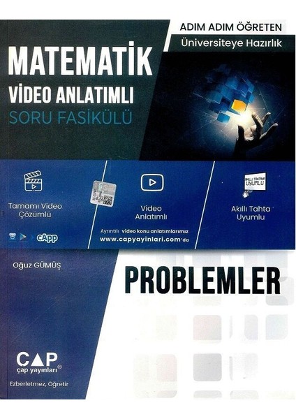 Problemler Video Anlatımlı Soru Fasikülü - Çap Yayınları Problemler