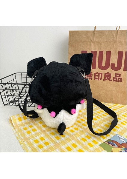Kuromi Anime Peluş Omuz Oyuncak Çanta Hediye