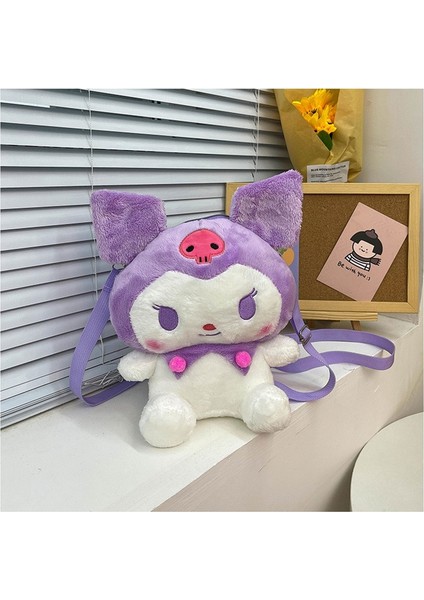 Kuromi Anime Peluş Omuz Oyuncak Çanta Hediye (Yurt Dışından)
